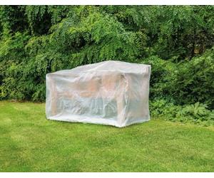 Happy People 79265 Protection pour Banc de Jardin Transparent