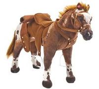 Happy People Cheval de cow-boy avec son 81x50 cm Marron G