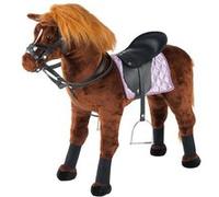 Happy People – Peluche Cheval à Monter – Couverture, Selle et Guêtres