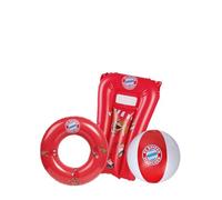 Happy People FC Bayern München Ensemble de Plage 3 pièces Rouge