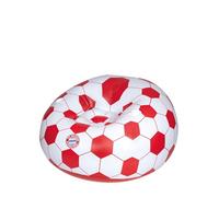 Happy People FC Bayern München I Pouf gonflable I Fauteuil gonflable I Rouge/blanc