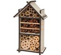 Happy People insecte hôtel Scout 16 x 28 cm bois naturel/brun Marron