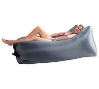 Happy People Matelas Gonflable Unisexe pour Adulte Gris Taille Unique