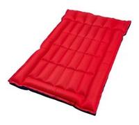 Happy People Doppelboxmatratze Matelas Double Boxe Unisexe-Adulte, Bleu/Rouge, ca.195x117cm(aufgeblasen) ca.200x127cm(unaufgeblasen)