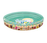 Happy People - Piscine Gonflable D'été 122x23cm Baby Pool Barbotage Jardin