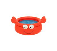 Happy People Quick Up Piscine Crabe 175x62cm Avec 3D Yeux Aufblasbaren Ciseaux