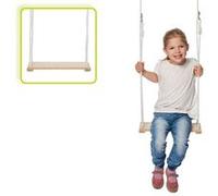 Happy People siège balançoire en bois 40 x 16 cm Blanc G