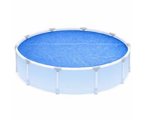 Happy People Solar Abdeckplane Ronde Pour Piscine Cadre Acier 420 cm