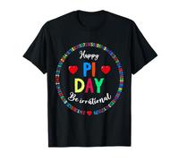 Happy Pi Day Be Irrational Funny Pie Math Pun Math Blague T-Shirt