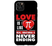 Happy Pi Day Funny Pi Day Love is Like Pi Never Ending Coque pour iPhone 11 Pro Max