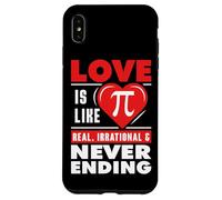 Happy Pi Day Funny Pi Day Love is Like Pi Never Ending Coque pour iPhone XS Max