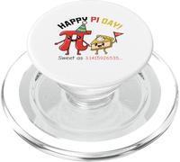Happy Pi Day Sweet As 3.14 Funny Pie Joke Math Pun Meme PopSockets PopGrip pour MagSafe