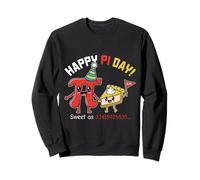Happy Pi Day Sweet As 3.14 Jeu de Mots mathématiques drôle Sweatshirt