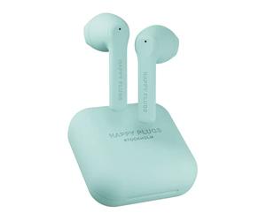 HAPPY PLUGS AIR 1 GO - Casque sans Fil - True Wireless - 100dB - Résistant à la Sueur - Batterie 30 mAh dans Chaque écouteur - Batterie 450mAh dans Le boîtier de Chargement