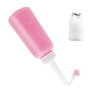 Happy Po Douche pour l'hygiène privée, bac de douche portable 350 ml, douche de fesses, convient pour bidet et hôpitaux, bouteille de nettoyage privée avec sac de rangement étanche, lit de douche