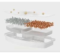 Happy & Polly Lot de 4 filtres pour fontaine à chat sans fil - Pour HP00001 - 2,2 l/77 oz