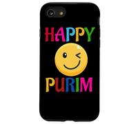 Happy Purim Costume Funny Jewish Face Mask Coque pour iPhone SE (2020) / 7/8