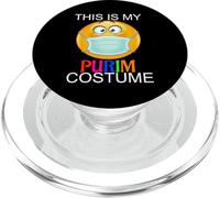 Happy Purim Costume Funny Jewish Face Mask PopSockets PopGrip pour MagSafe