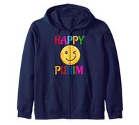 Happy Purim Costume Funny Jewish Face Mask Sweat à Capuche
