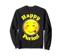 Happy Purim Tongue Out Funny Sweatshirt