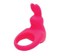 Happy Rabbit Anneau de bite de lapin vibrant Rose Taille Unique