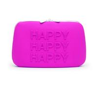 Happy Rabbit - HAPPY Pochette De Rangement Zippée - Grande Violette