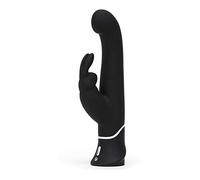 Happyrabbit G-spot - vibreur rechargeable avec stimulateur de clitoris (noir)