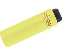 Happy Rain Air Go Mini parapluie de poche ultra léger 137 g, soufre, 91 cm