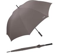Happy Rain Air Two - Parapluie XXL super léger, Granite marron, 130 cm