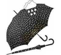 Happy Rain Long AC 41100 Parapluie automatique avec changement de couleur lorsqu'il est mouillé