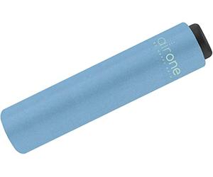 happy rain Parapluie Air One Pocket, bleu océan, 90 cm, Classique