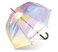 Happy Rain Parapluie Automatique Transparent Transparent Brillant