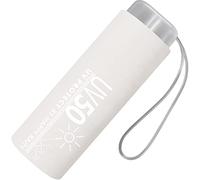 happy rain Parasol de poche UV50 UV Protect Ultra Mini plat, Galets, 90 cm