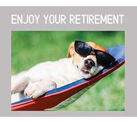 Happy Retirement Guest Book ( Landscape Hardcover )