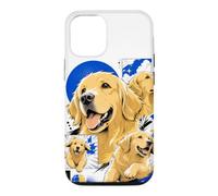 Happy Retriever Chien Urban Kawaii Comic Style Coque pour iPhone 12/12 Pro
