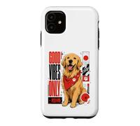 Happy Retriever Good Vibes Only - Streetwear Japonais Coque pour iPhone 11