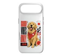Happy Retriever Good Vibes Only - Streetwear Japonais Coque pour iPhone Air