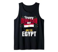 Happy Revolution Day 23 Juillet Egypt Egyptian Pride Débardeur