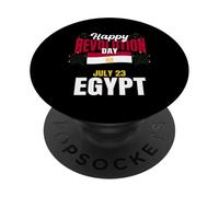 Happy Revolution Day 23 Juillet Egypt Egyptian Pride PopSockets PopGrip Adhésif