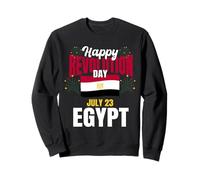 Happy Revolution Day 23 Juillet Egypt Egyptian Pride Sweatshirt