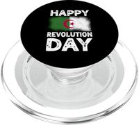 Happy Revolution Day Drapeau Algérie Indépendance Algérie PopSockets PopGrip pour MagSafe