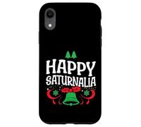 Happy Saturnalia Holiday Saturne Saturnalia Roman Christmas Coque pour iPhone XR