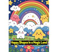 Happy Shapes in a Magic Land: A Fun and Simple Coloring Book