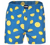 Happy Shorts Boxer américain pour homme - Boxer tissé - Cactus mexicain - Cactus mexicain, citron, S