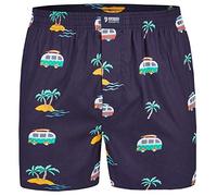 Happy Shorts Boxer américain pour homme - Pour les vacances - Vacances, Vacances - Vacances, L