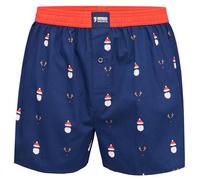 Happy Shorts Boxer américain Webboxer Noël Santa - Rudolph, Santa - Rudolph, S