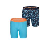 Happy Shorts Boxers ' Jersey Boxer Briefs ' bleu, Taille M