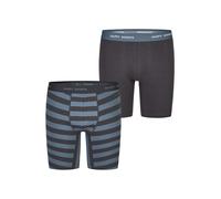 Happy Shorts Boxers ' Jersey Boxer Briefs ' noir, Taille L