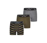 Happy Shorts Boxers ' Jersey ' cappuccino / gris chiné, Taille L