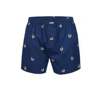 Happy Shorts Boxers ' Motives ' bleu foncé, Taille L